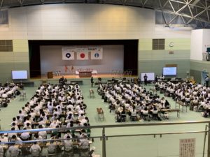 全国総文祭将棋部門対局風景