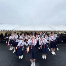 【ダンス部】山陰道「出雲・湖陵道路」「湖陵・多伎道路」開通記念祝賀行事に出演しました。